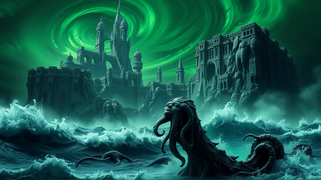 Una ciudad alienígena sumergida infunde terror cósmico