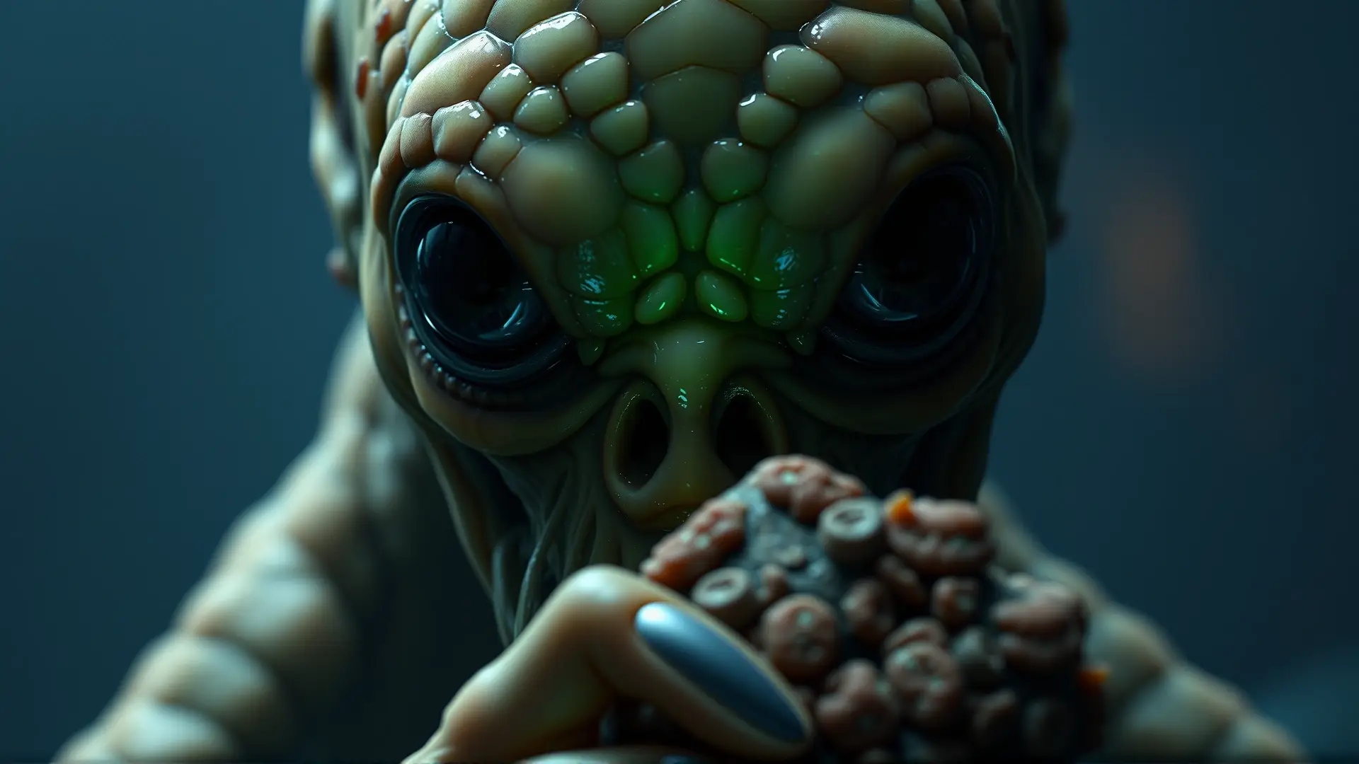 Un híbrido de Lovecraft, horriblemente bello, emerge