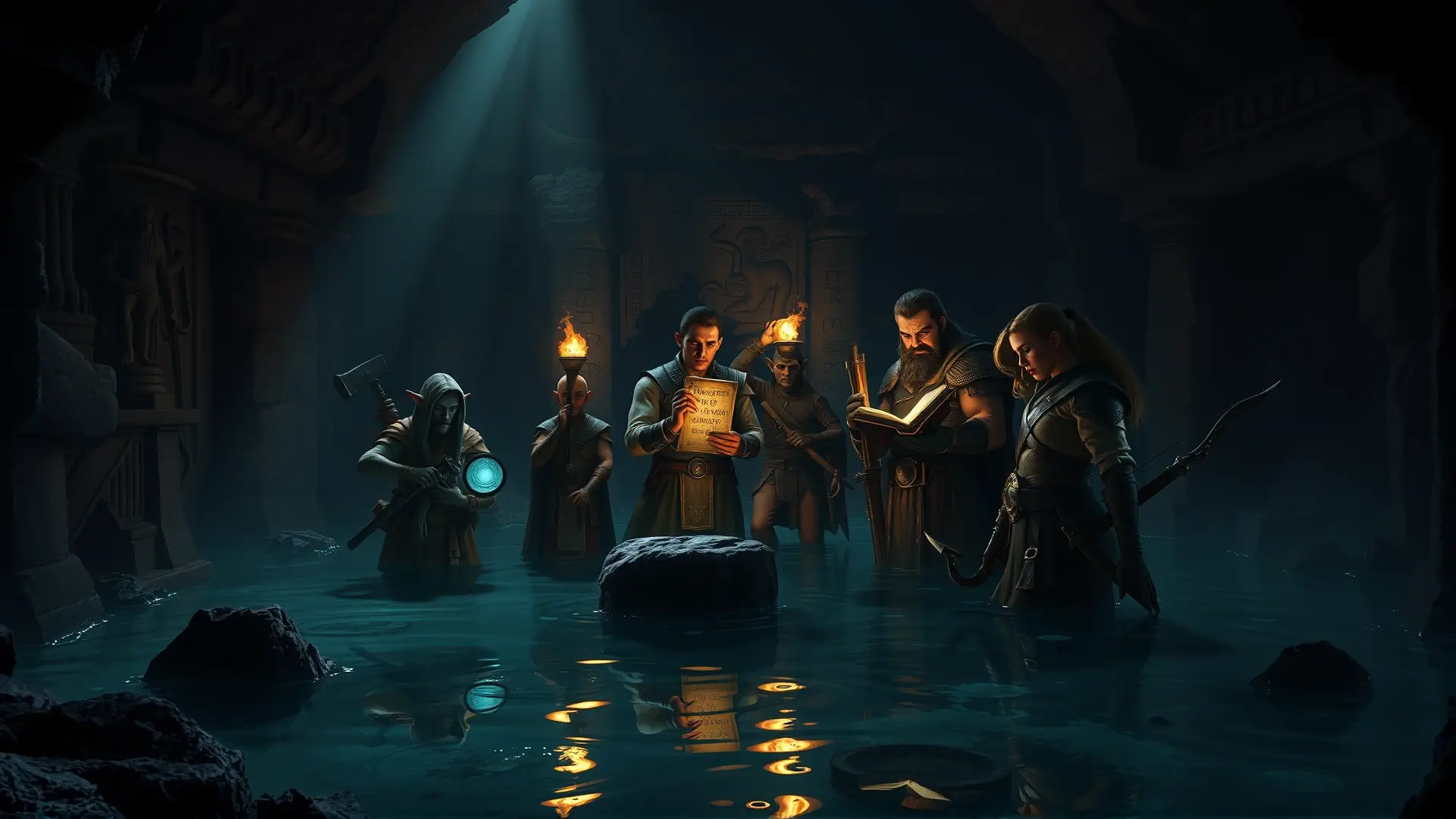 Aventureros enfrentan horror en ruinas ancestrales