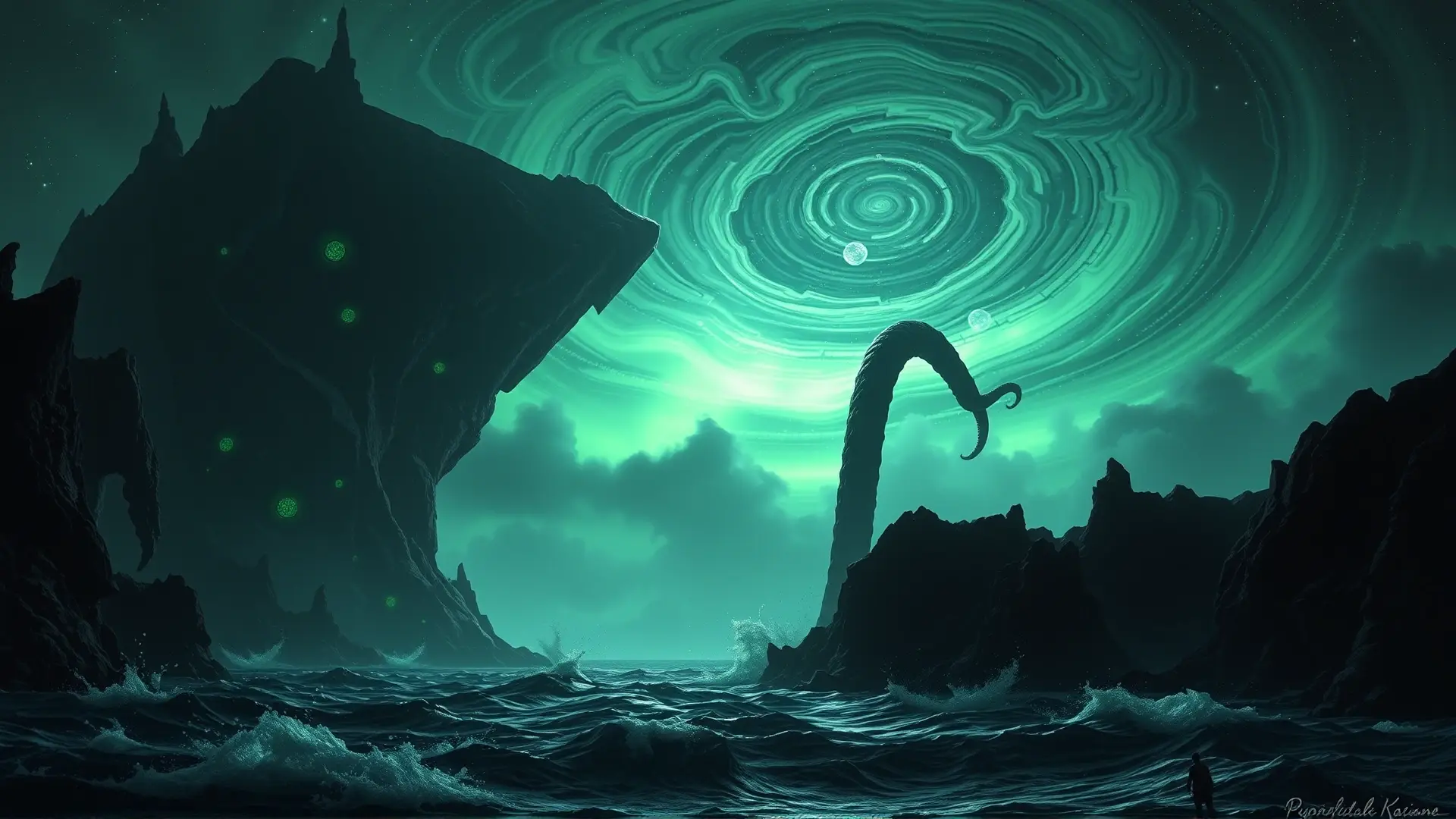 Horror cósmico emerge de oscuras profundidades marinas