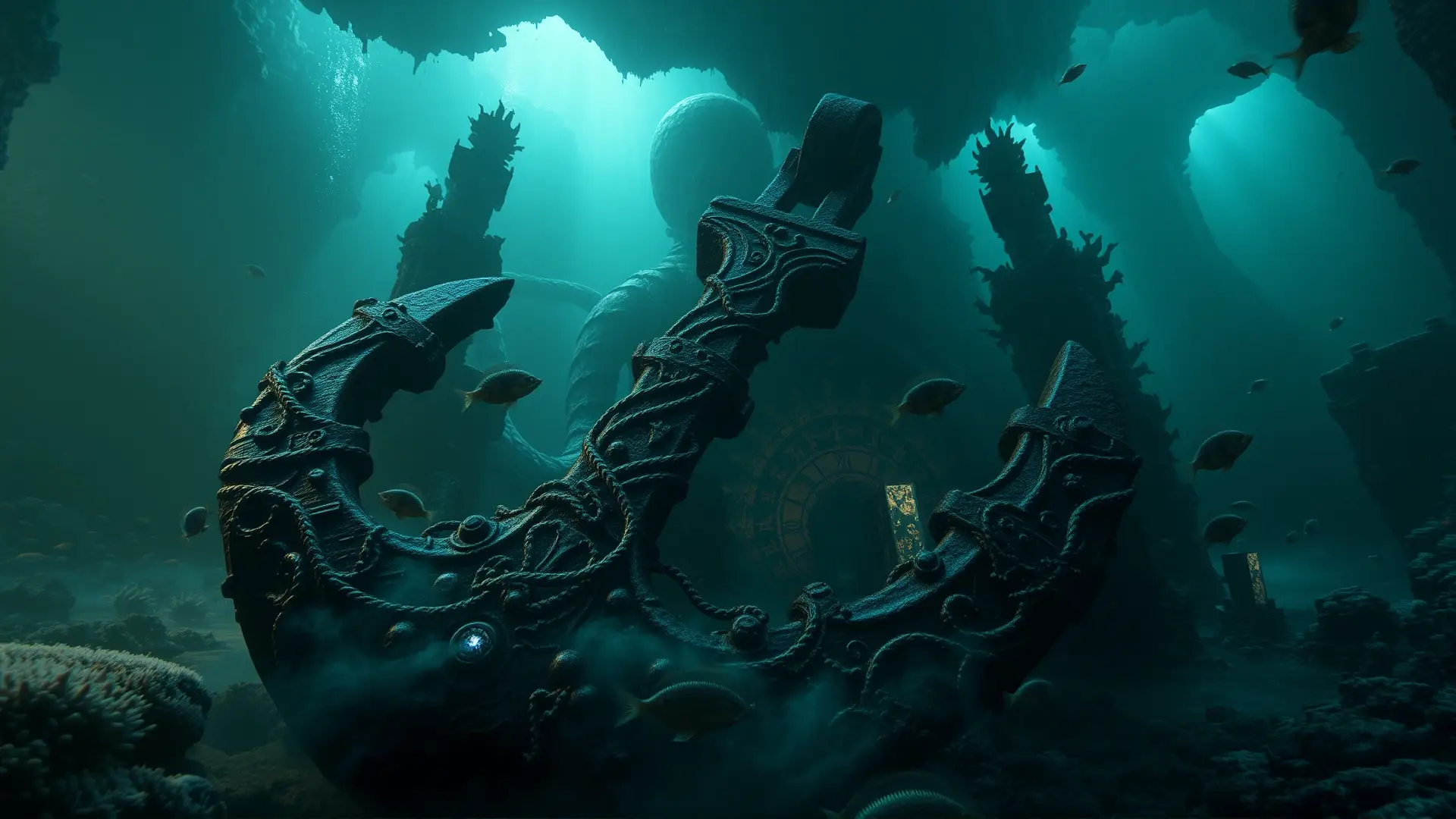 Ruinas submarinas ancestrales irradian misterio y temor