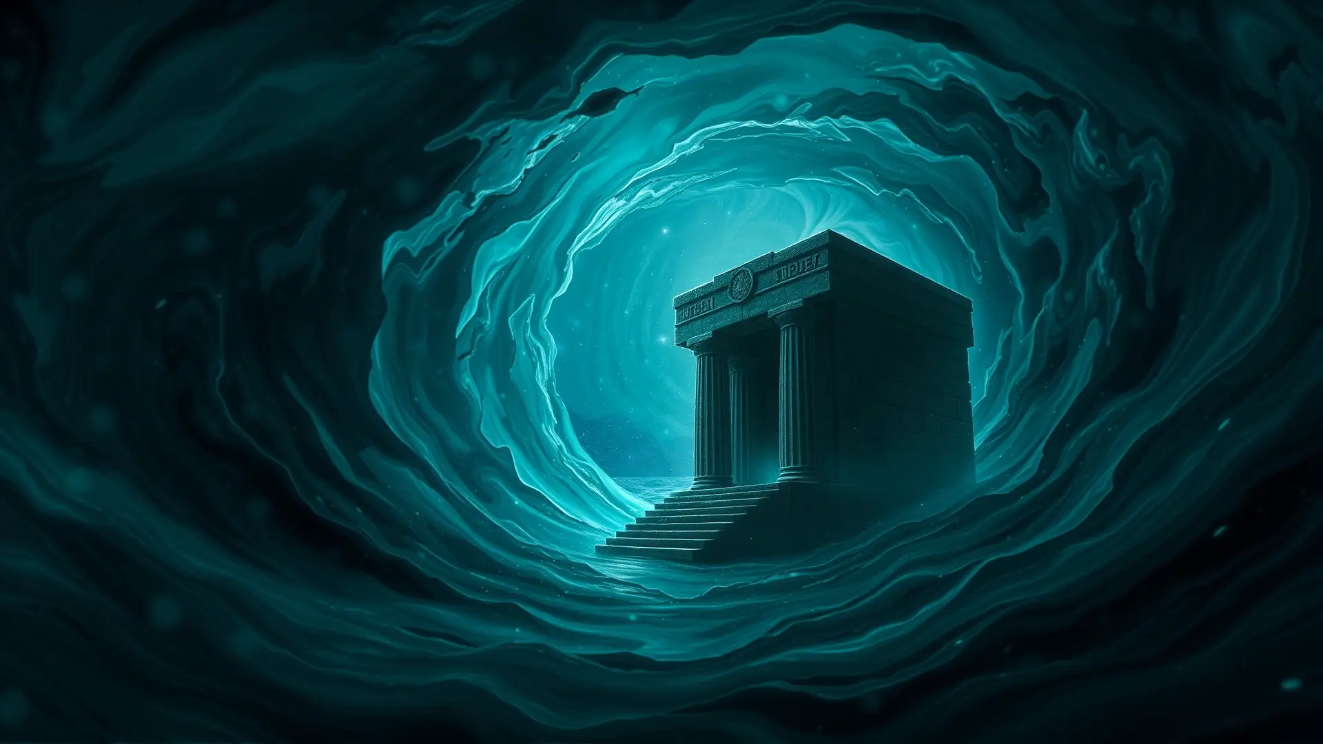 Un templo cósmico antiguo, inquietante e inmenso