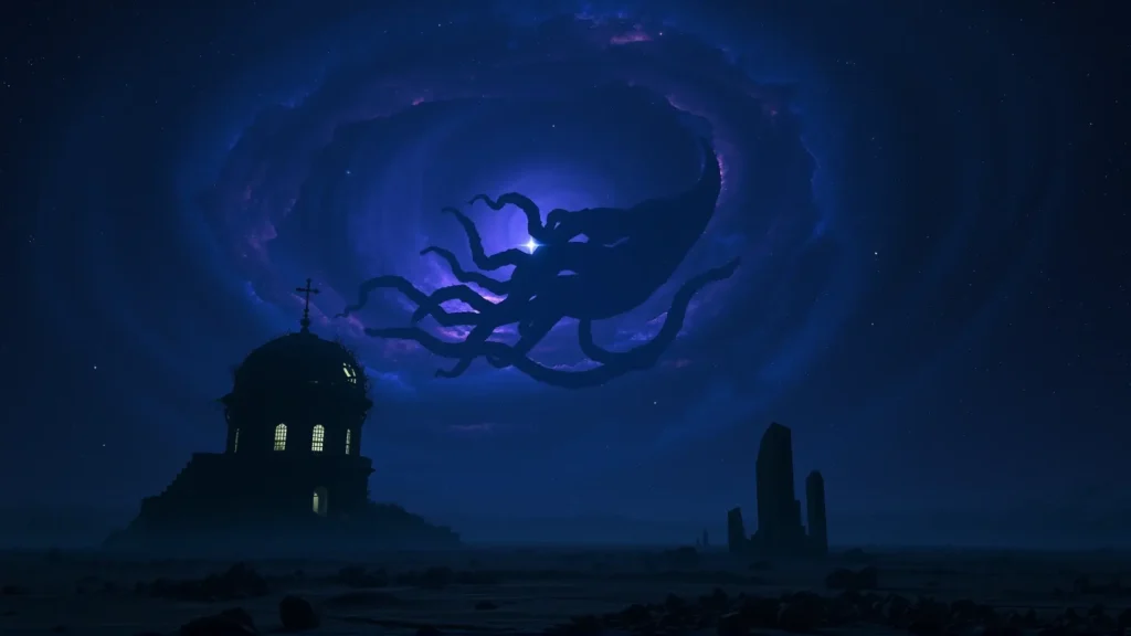 Horror cósmico en observatorio desolado y antiguo