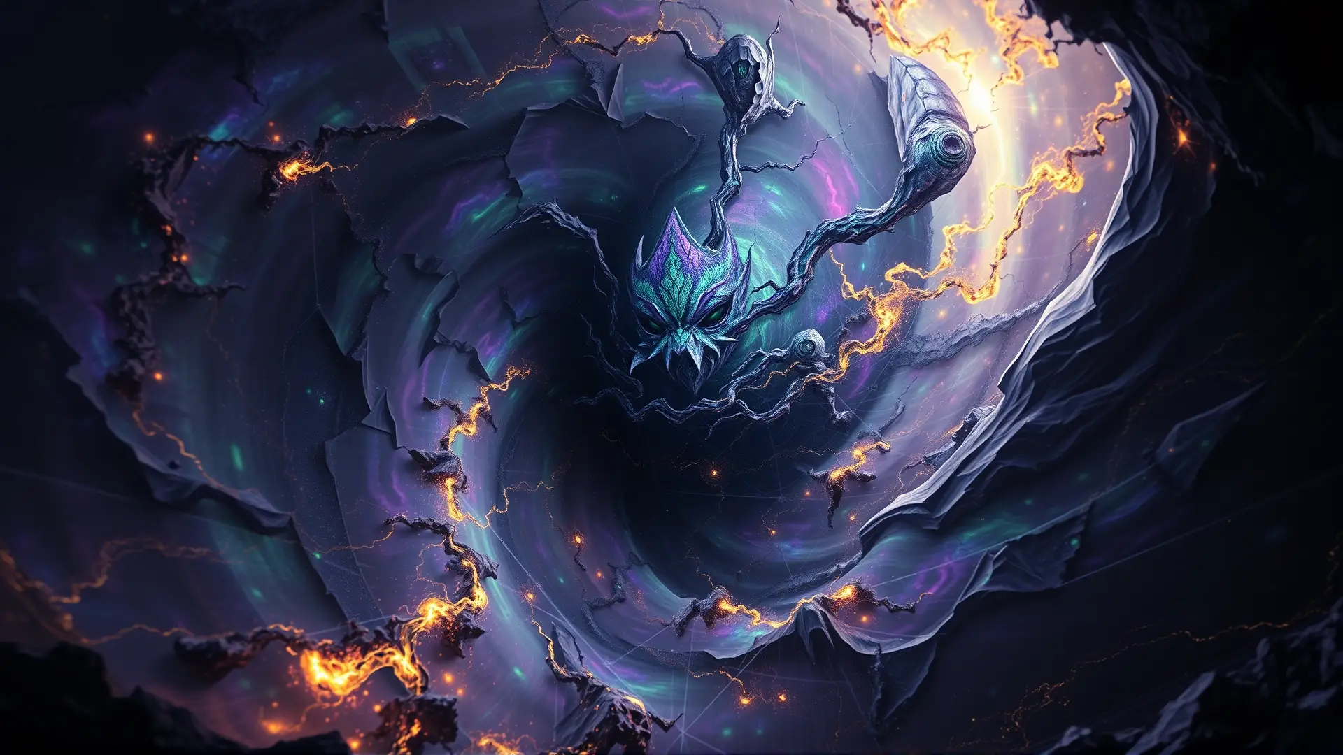 Horror cósmico de entidad antigua e infinita