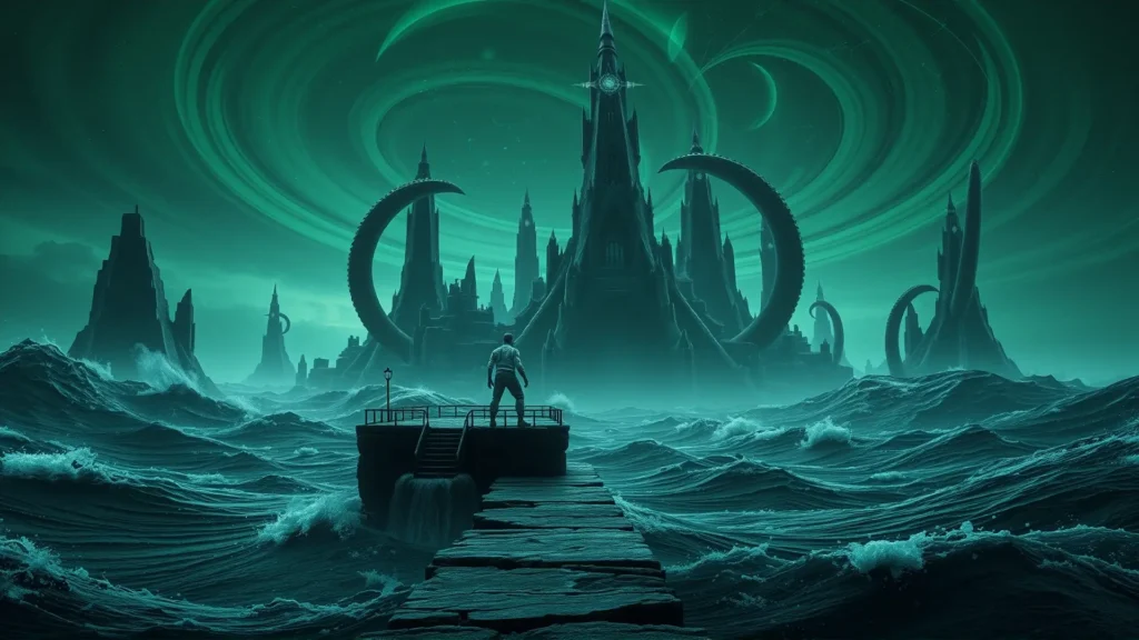 Ciudad alienígena sumergida