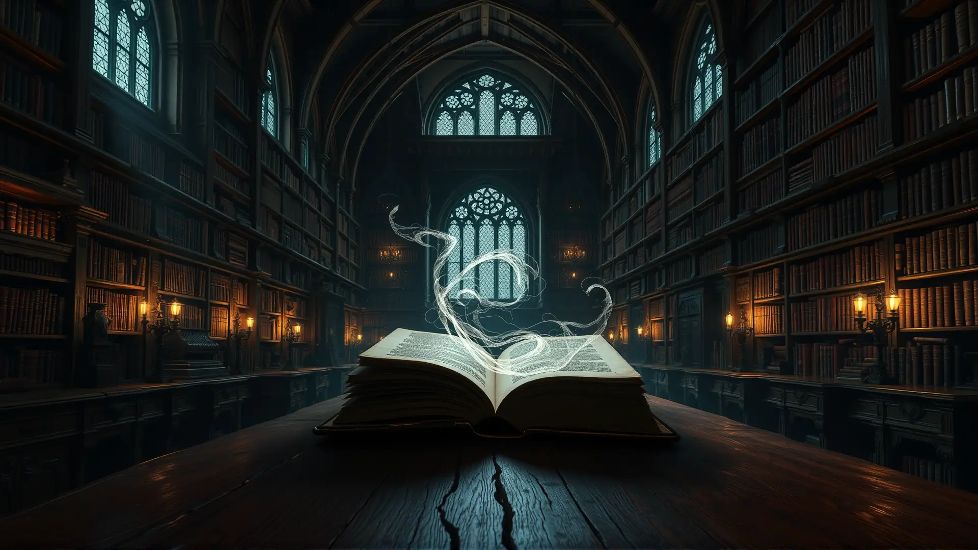 Un libro antiguo irradia poder oscuro