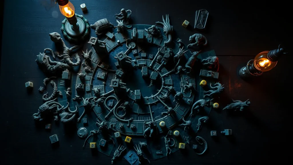 Un juego caótico y ominoso en sombras