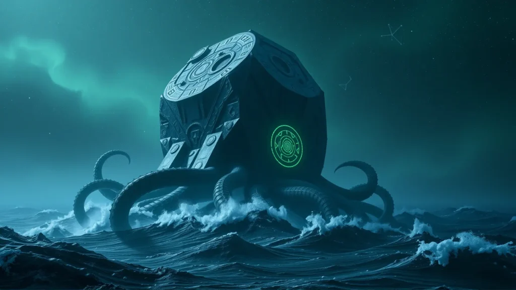 Una estructura alienígena emerge con terror cósmico